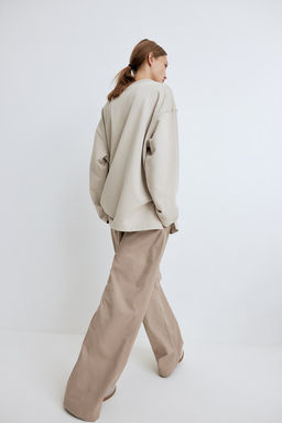 Pantalon amplio de sarga - H&m фото 3