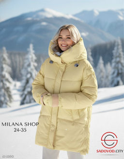 Зимняя женская куртка с капюшоном - Bruno фото 4