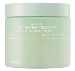 Celimax Ji Woo Gae Heartleaf BHA Peeling Pad 2ea - Тонизирующие пилинг-пэды с BHA-кислотой