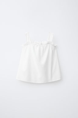 6-14 A?OS/ PIJAMA TIRANTES PLUMETI / Blanco - Zara фото 3