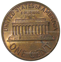 1 цент 1975 года D США