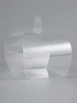 Цена за 5 шт. Складная прозрачная коробка из PVC, для упаковки подарков, 7?7?7 см