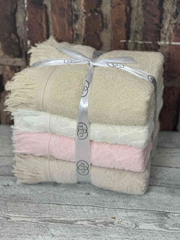 Полотенце LUZZ NATHALIE 4 шт хлопок (70*140)