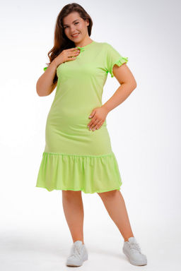 Платье женское из кулирки Чейси 2 неон