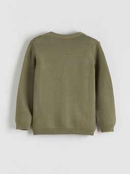 V Yaka Erkek ?ocuk Triko H?rka