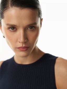 Conso/KM 230739 - dark blue Топ женский  фото 3