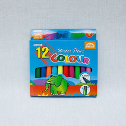 Фломастеры 12цв. утолщенные, в карт. уп. (868-12)