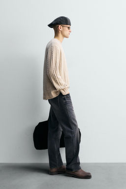 CABLE-KNIT SWEATER - Zara фото 4