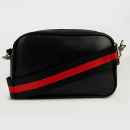 Сумка детская для девочки Kiss, искусственная кожа, на ремешке, чёрная, 18?6?11 см - NAZAMOK KIDS фото 5