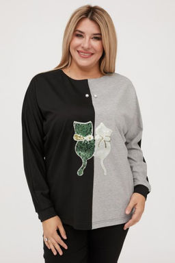 Джемпер Luxury Moda 1046 черный