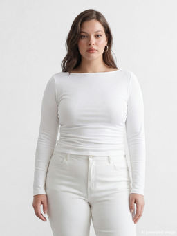 Kay?k Yaka B?zg?l? Kad?n Body