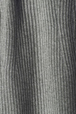 Vestido en punto de canale con escote barco - H&m фото 5