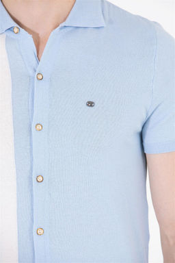 Мужской голубой свитер - U.s. polo assn фото 14