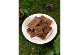 Шоколад молочный с карельской морошкой