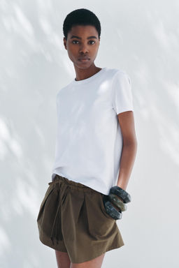 SHORT SLEEVE INTERLOCK T-SHIRT - Zara фото 67
