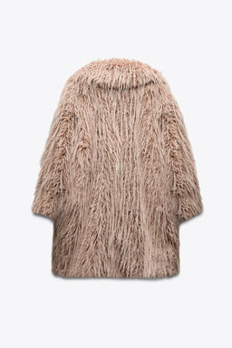 FAUX FUR COAT - LIMITED EDITION - Zara фото 5