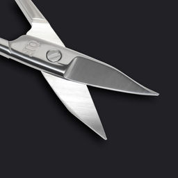 Ножницы маникюрные Premium, загнутые, широкие, заострённые, 9,5 см, на блистере, цвет серебристый - Queen fair фото 7