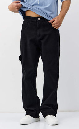 Джинсы муж. F511-0100 black - Fine joyce фото 3