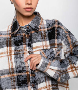 Рубашка #БШ2918, серый - Dommod фото 5