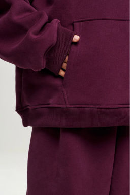 Худи с начесом Plum - Erist store фото 6