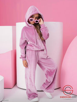 Костюм с леопардовым принтом