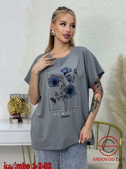 Женская футболка с принтом