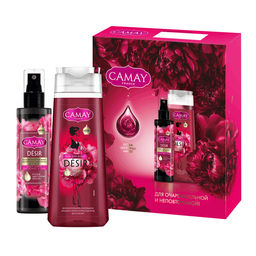 КАМЕЙ набор DESIR (спрей-мист д/тела 190мл+гель д/душа 250мл)