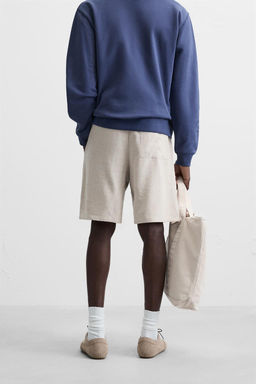 LINEN - VISCOSE BERMUDA SHORTS - Zara фото 4