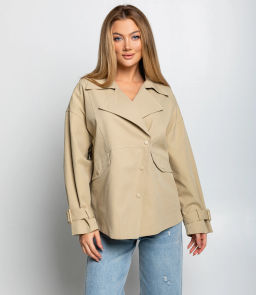 Куртка #КТ2601 (1), бежевый