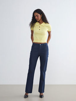 Flare Kad?n Jean Pantolon