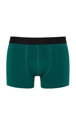 TRENDYOL MAN Cok Renkli 3lu Tropikal Desenli-Duz Paket Pamuklu Boxer TMNSS23BX00009 - Trendyolmilla фото 7