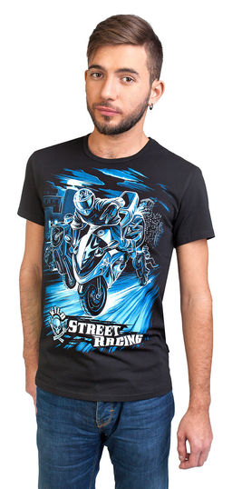 Футболка мужская Wild Street Racing - Good фото 5