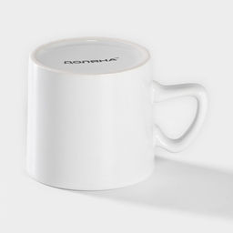 Кружка керамическая Доляна Coffee break, 150 мл, цвет белый  фото 14
