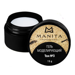 Manita Professional Однофазный моделирующий гель для наращивания №3, 15 г MP110141  фото 2