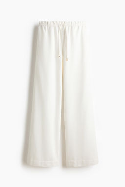 Pantal?n ancho con cintura paper bag - H&m фото 3