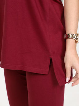 IV-CAPRIZ Эпюр - костюм бордовый