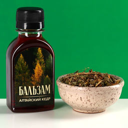 Подарочный набор С 23 февраля: чай травяной 20 г, кедровый бальзам 100 мл. - Доброе здоровье фото 3
