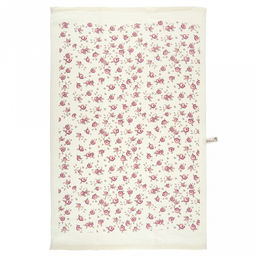 Полотенце кухонное махровое "Чаепитие" 40х60см, хлопок 100%, с петелькой, набор 2шт, цвета микс, на хангере (Китай)