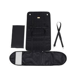 Сумка - переноска для животных Люкс, ПВХ, жаккард, 49 х 30 х 35 см, чёрная - Пижон фото 13