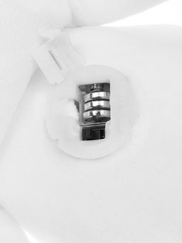 Фигура текстиль «Гном в белом» 55 см, 1 LED, от батареек AG13×3, свечение тёплое белое