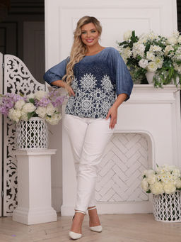 Джемпер М4-5476/1 - Wisell фото 5