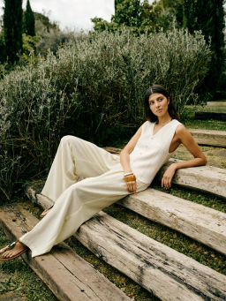 Жилет из вискозы с кружевным рисунком / Zarina  фото 6