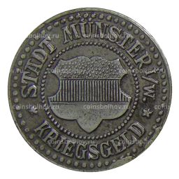 25 пфеннигов 1918 года Германия  Нотгельд Мюнстер