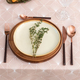 Скатерть Доляна Geometry 144х180см, 100% хлопок, 164 г/м2  фото 5