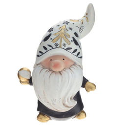 Фигурка декоративная "Гном", L12 W10 H16 см, 2в.