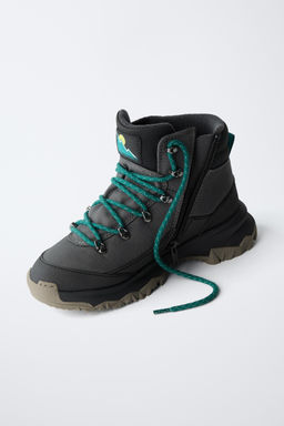 WATER-REPELLENT HIKING BOOTS - Zara фото 12