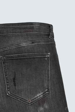 JEANS SKINNY FIT ROTOS / Carb?n - Zara фото 4
