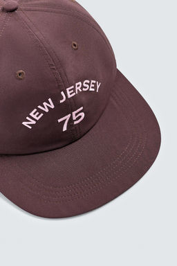 EMBROIDERED FLAT PEAK CAP - Zara фото 3