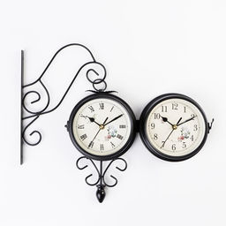 Часы настенные интерьерные «Весенние», двусторонние, на подвесе, плавный ход, 34.5×22 см, d=11 см, от батареек 2хАА