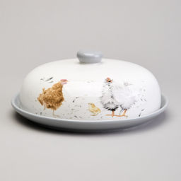 БЛЮДО ДЛЯ БЛИНОВ LEFARD FUNNY HENS 23,5*10 СМ  фото 2